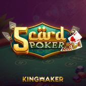 5 Card Poker cards game on ph222 link